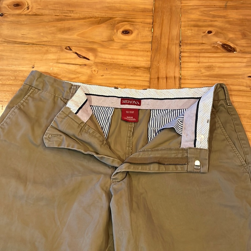 Merona Khakis 36x32